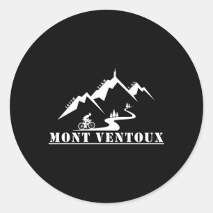 Adesivo Redondo Mont Ventoux Bicycle France Tour — Ciclo Alpes