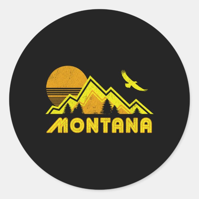 Adesivo Redondo Montana Home (Frente)