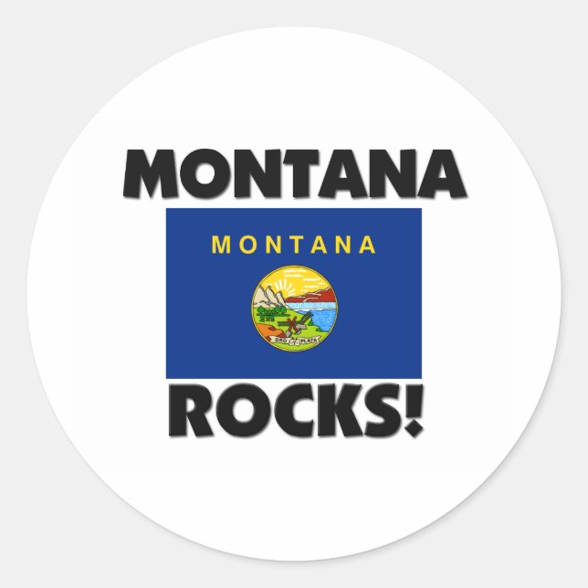 Adesivo Redondo Montana Rocks (Frente)