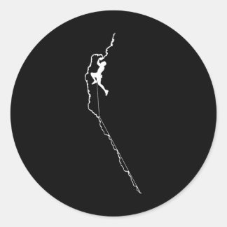 Adesivo Redondo Montanha Escalada