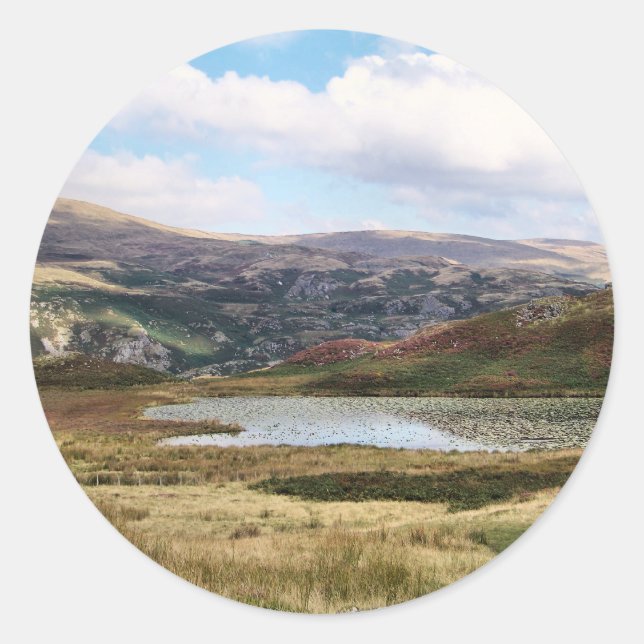 ADESIVO REDONDO MONTANHAS (Frente)