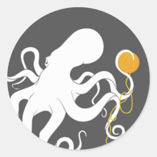 Adesivo Redondo Moogly Stickers