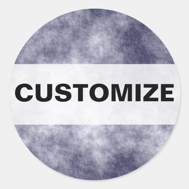 Adesivo Redondo Moon Walk (Frente)