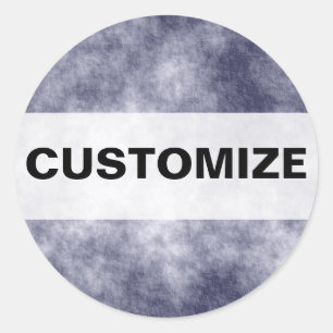 Adesivo Redondo Moon Walk