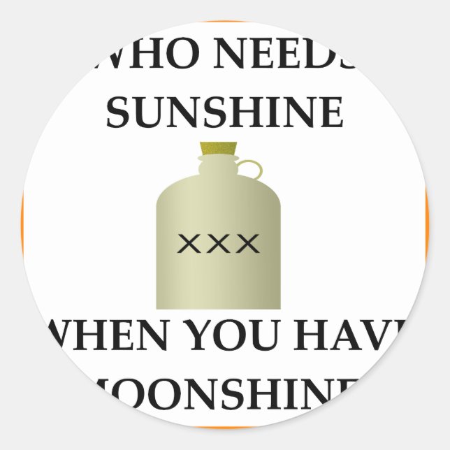 ADESIVO REDONDO MOONSHINE (Frente)