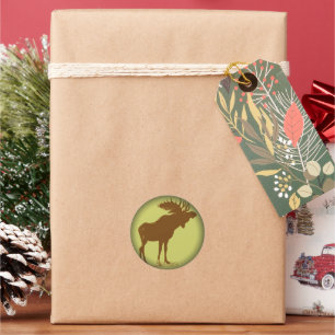 Adesivo Redondo Moose STICKER