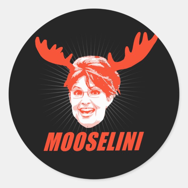 ADESIVO REDONDO MOOSELINI STICKER (Frente)