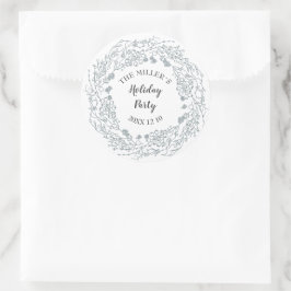 Adesivo Redondo Morangos brancos, flores