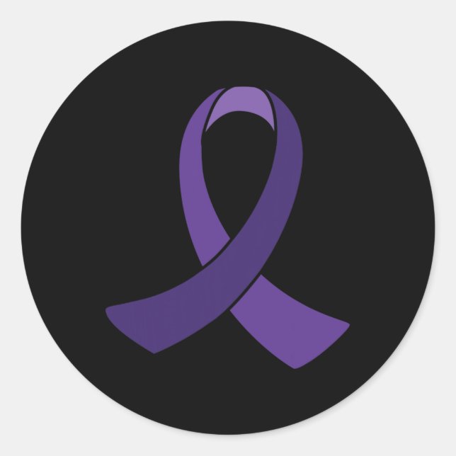 Adesivo Redondo Morbus Heimerheimer Loop Solidariedade Ideia (Frente)