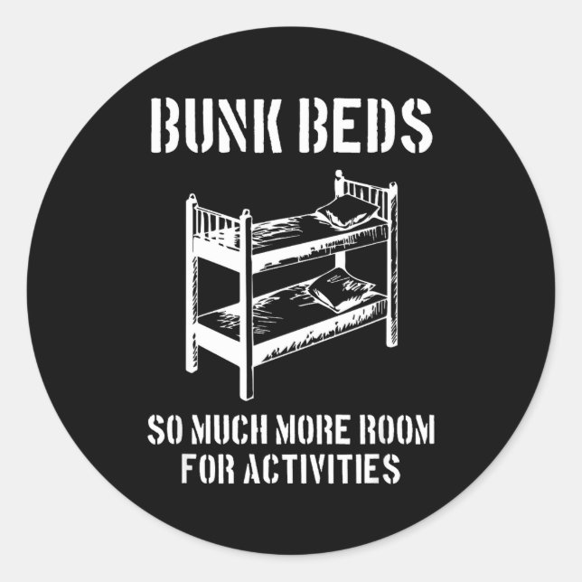 Adesivo Redondo More Room For Activities - Movie Quote Funny Film  (Frente)