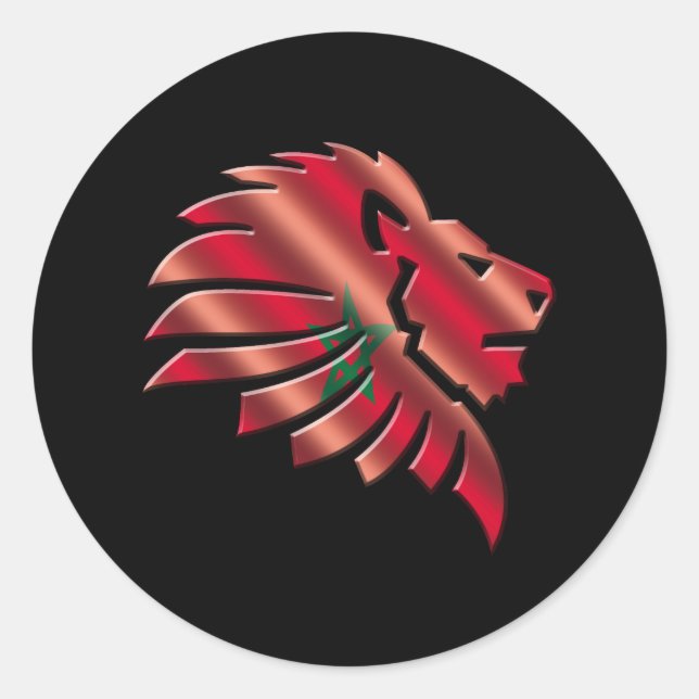 Adesivo Redondo Morocco (Frente)