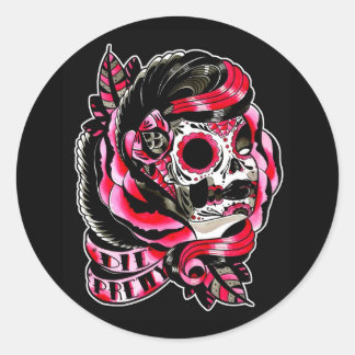 Adesivo Redondo Morre Bonito