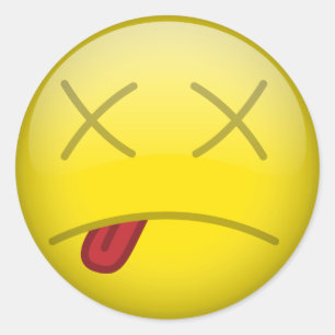 Adesivo Redondo Morto