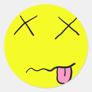 Adesivo Redondo Morto