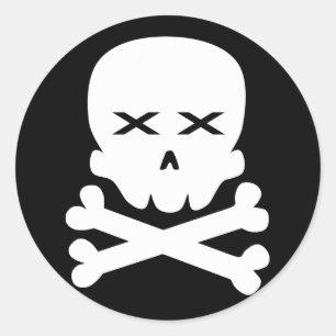 Adesivo Redondo Morto