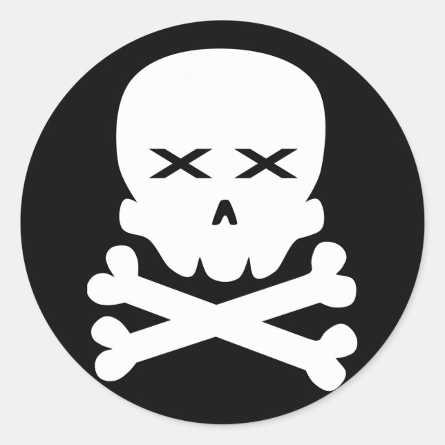 Adesivo Redondo Morto (Frente)