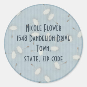 Adesivo Redondo mosca afastado