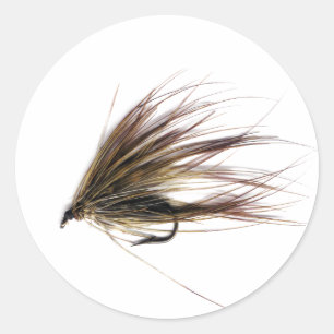 Adesivo Redondo Mosca de Spey