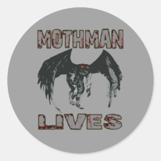 ADESIVO REDONDO MOTHMAN VIVE STICKER