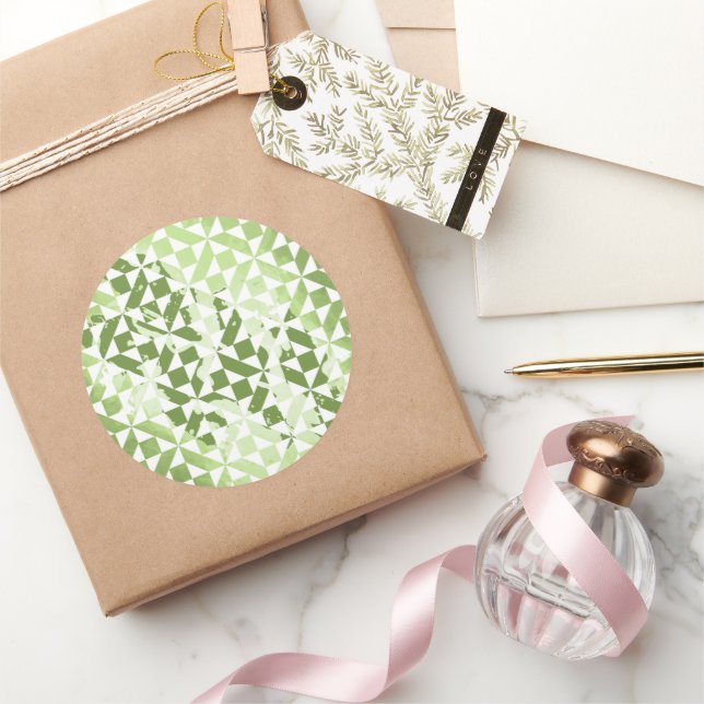 Adesivo Redondo Motif aquarela 3 (Presentear)