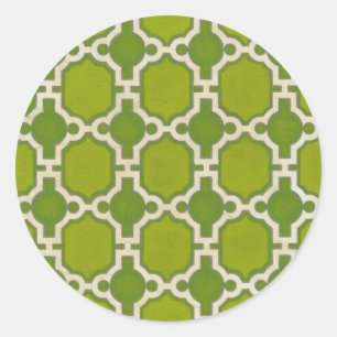 Adesivo Redondo Motifs de Mercado IV