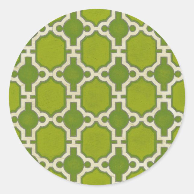 Adesivo Redondo Motifs de Mercado IV (Frente)