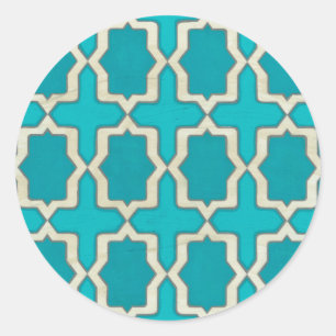 Adesivo Redondo Motifs de Mercado V