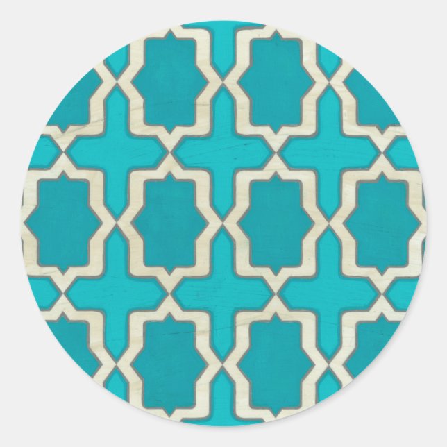 Adesivo Redondo Motifs de Mercado V (Frente)