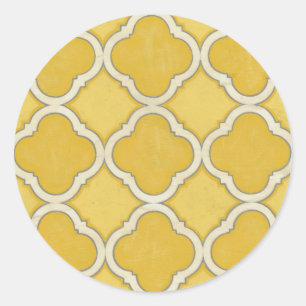 Adesivo Redondo Motifs do Mercado I