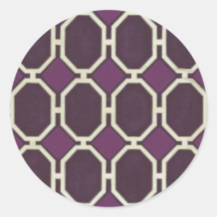 Adesivo Redondo Motivos de mercado VIII