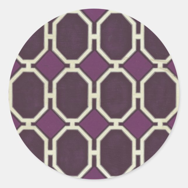 Adesivo Redondo Motivos de mercado VIII (Frente)