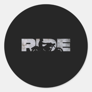 Adesivo Redondo Motociclo