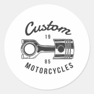 Adesivo Redondo Motociclos Cliente