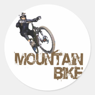 Adesivo Redondo Mountain bike