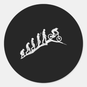 Adesivo Redondo Mountain Bike Downhill Evolução Mtb Ciclismo Engra