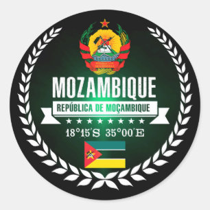 Adesivo Redondo Mozambique
