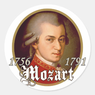 Adesivo Redondo Mozart