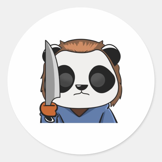 Adesivo Redondo mrs myers (Frente)