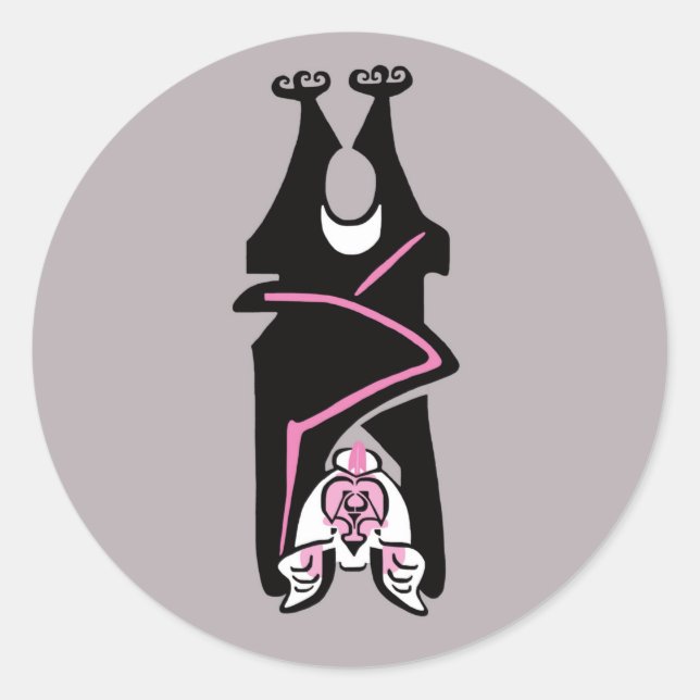 Adesivo Redondo MTD legal - Halloween - Natureza - Cinzas (Frente)