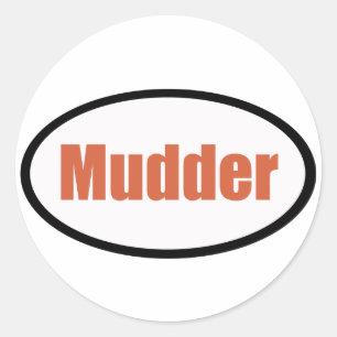 Adesivo Redondo mudder