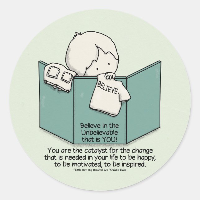 Adesivo Redondo Mude! (Frente)