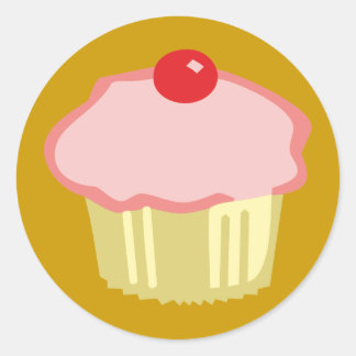 Adesivo Redondo Muffin