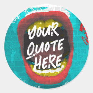 Adesivo Redondo Mugshot