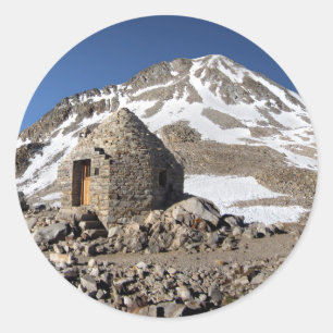 Adesivo Redondo Muir Pass - John Muir Trail - Sierra Nevada