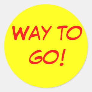 Adesivo Redondo Muito bem!