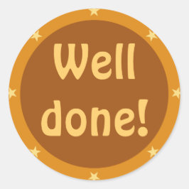 Adesivo Redondo Muito bem - Teacher Sticker Series