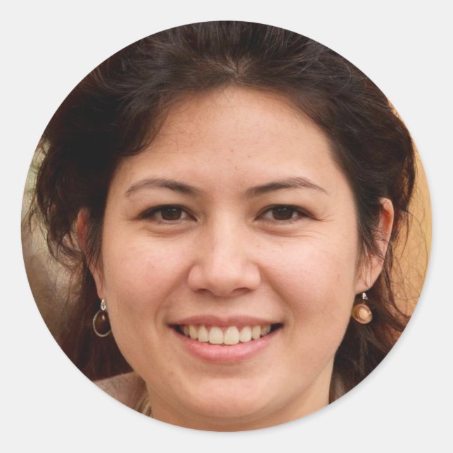 Adesivo Redondo muito bom (Frente)