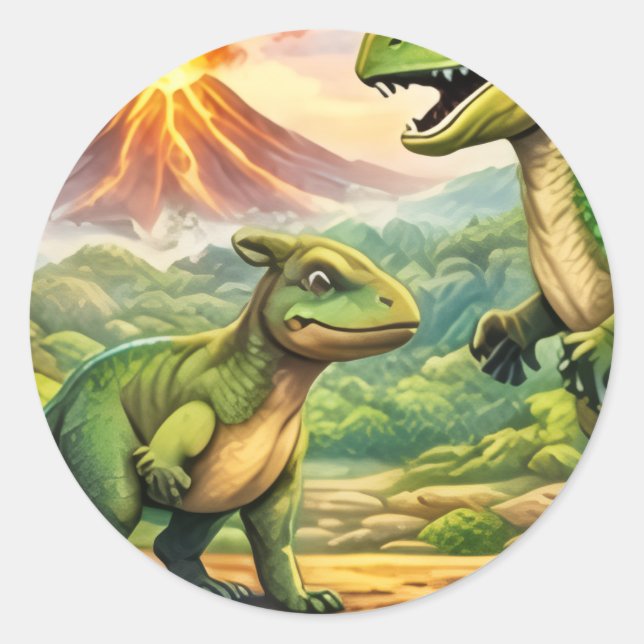 Adesivo Redondo Muito bom design para  (Frente)