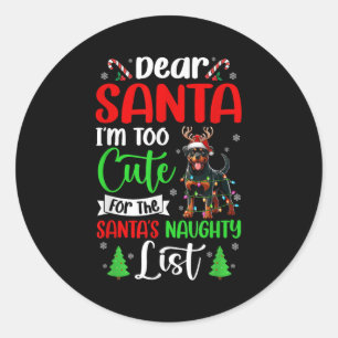 Adesivo Redondo Muito Bonito Para Papais noeis Xmas Da Lista De Pa