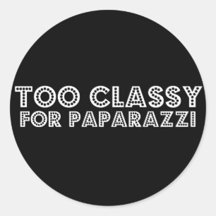 Adesivo Redondo Muito Clássico Para Paparazzi